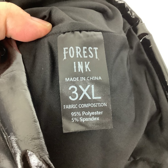 Forest Ink Black Video Vixen Top - Picture 3 of 3